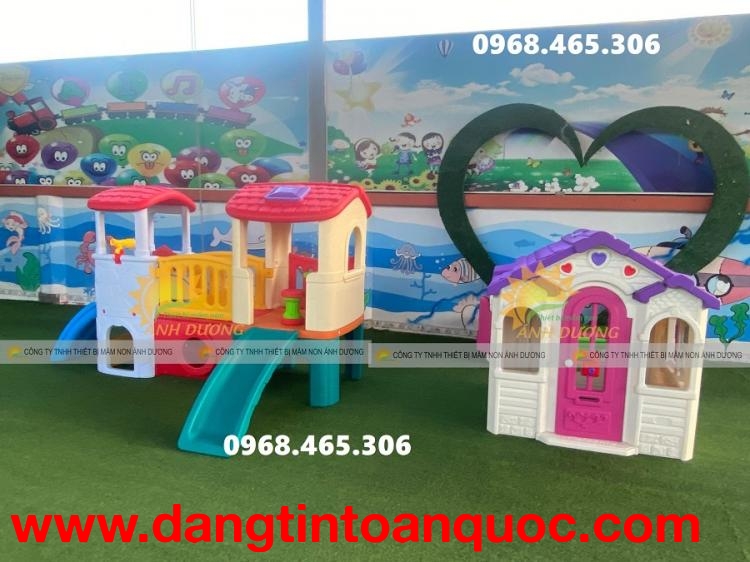 Ngôi nhà nhựa trẻ em, ngôi nhà cổ tích trẻ em nhập khẩu