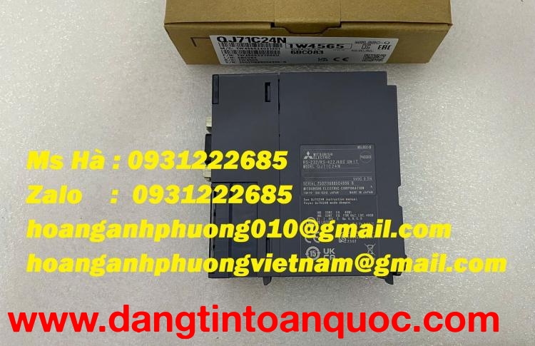 Giá siêu ưu đãi - module mitsubishi QJ71C24N - module truyền thông 