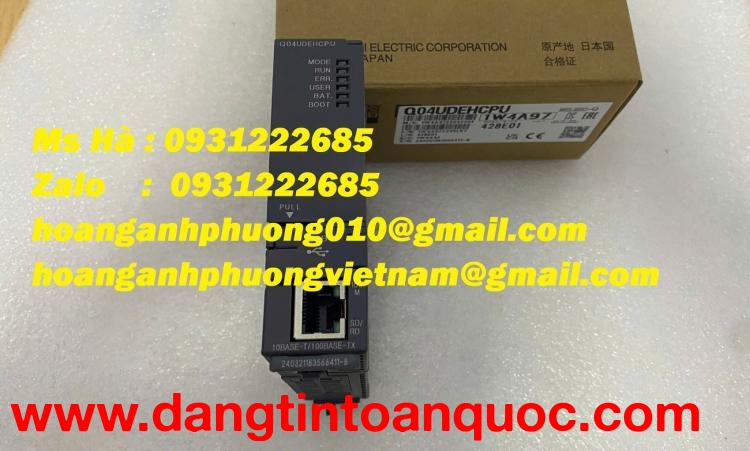 Bộ PLC điều khiển Q04UDEHCPU mitsubishi - tốc độ xử lý nhanh 
