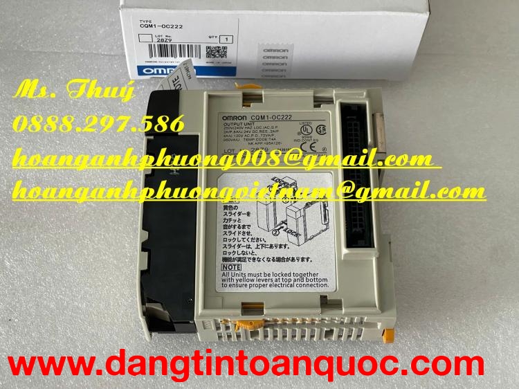 PLC Omron CQM1-OC222 - Thiết bị tự động hoá giá rẻ