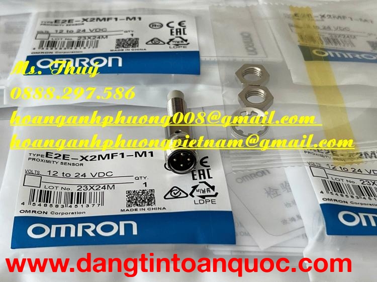 Cảm biến tiệm cận Omron E2E-X2MF1 2M - Nhập mới