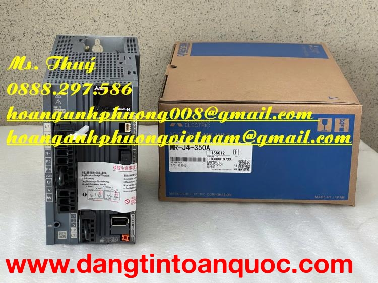 Bình Dương - MR-J4-350A Mitsubishi - Bộ điều khiển nhập khẩu