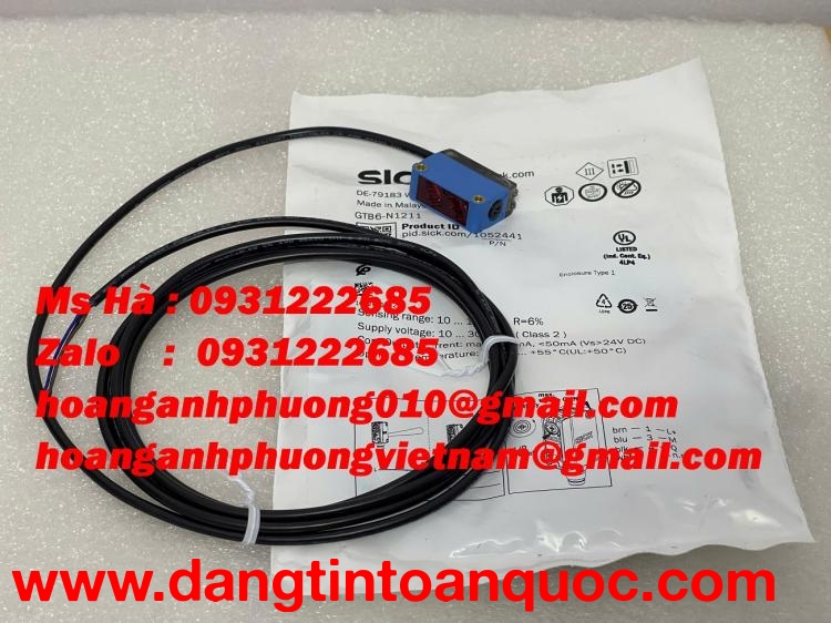 Cung cấp sản phẩm Điện tự động hóa - Cảm biến Sick GTB6-N1211 