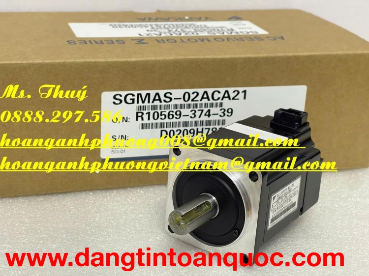 Động cơ Yaskawa SGMAS-02ACA21 - Hàng Nhật chính hãng