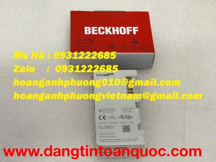 Beckhoff EL6601 mô đun - dùng trong hệ thống công nghiệp 