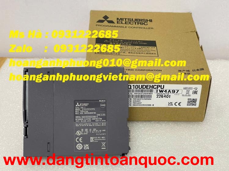 Bộ lập trình mitsubishi Q10UDEHCPU PLC CPU ưu đãi giá hiện nay 