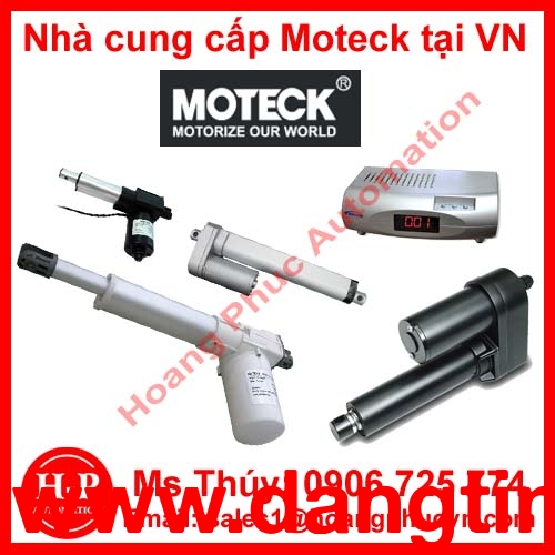 Nhà cung cấp Bộ truyền động tuyến tính Moteck tại việt nam