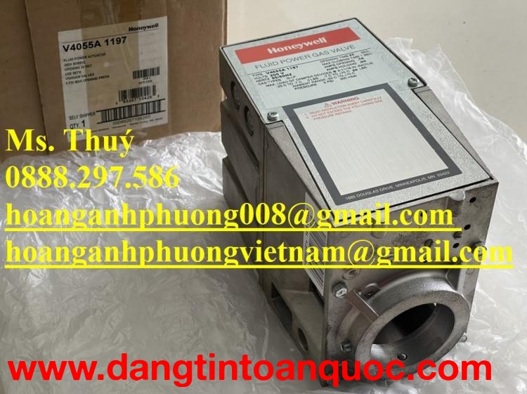 Honeywell V4055A 1197 - Bộ truyền động nhập khẩu - Giá tốt