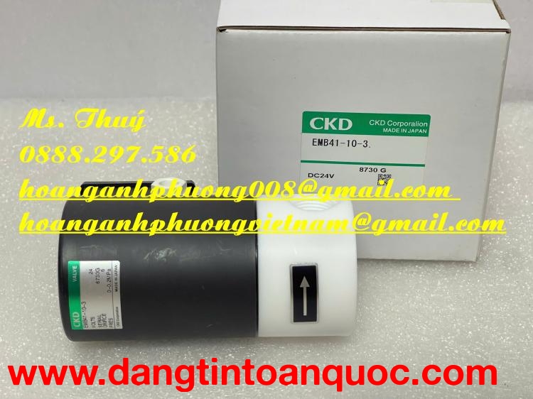 Bình Dương - Phân phối Van CKD EMB41-10-3 giá ưu đãi