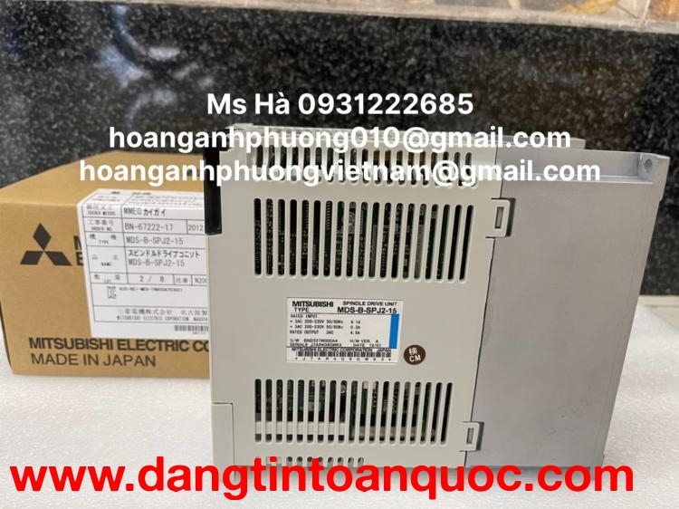 Bộ truyền động trục chính MDS-B-SPJ2-15 mitsubishi - điều khiển