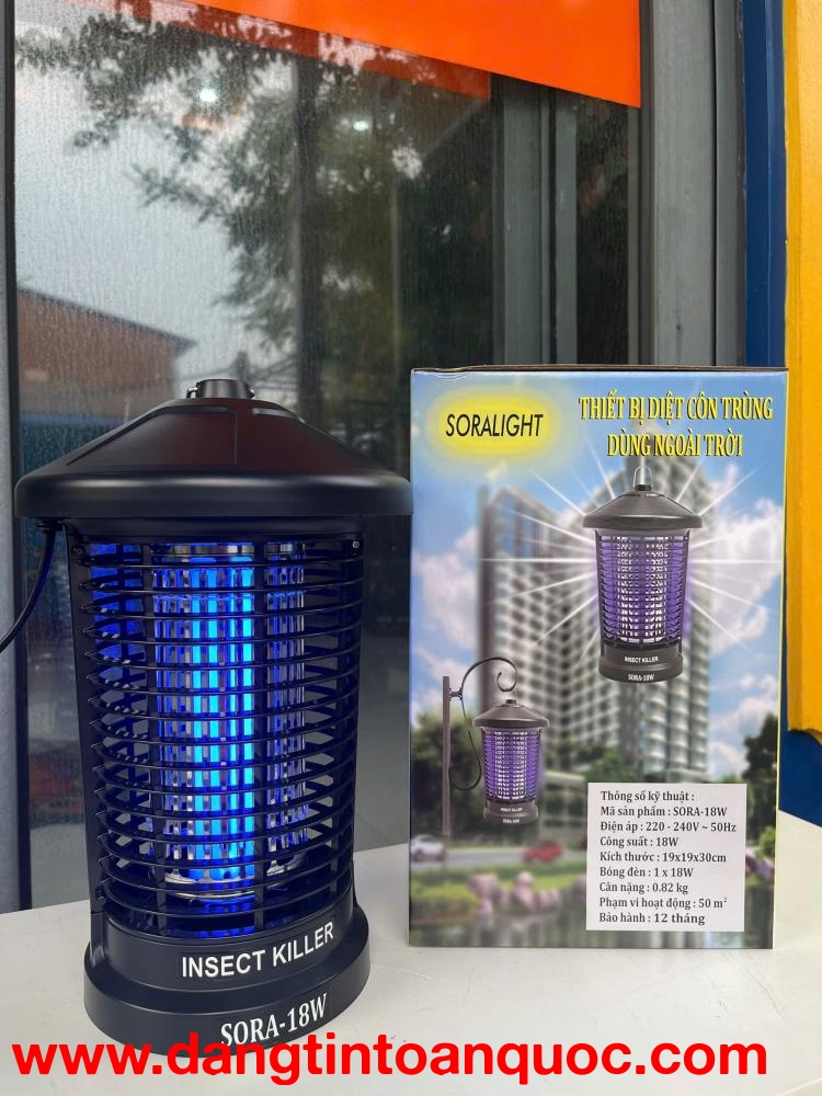 Đèn diệt côn trùng Sora-18W