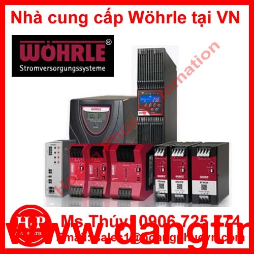 Đại lý phân phối Bộ nguồn ba pha Wohrle tại việt nam