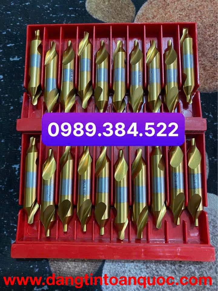 Khoan tâm thép gió (Mũi khoan định tâm, mũi định tâm, mũi khoan tâm)