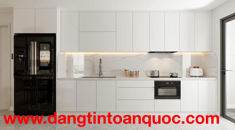 Tủ Bếp Chữ I Đẹp 2026 – Thiết Kế Hiện Đại | Giá Rẻ – Thi Công Chuẩn Xưởng