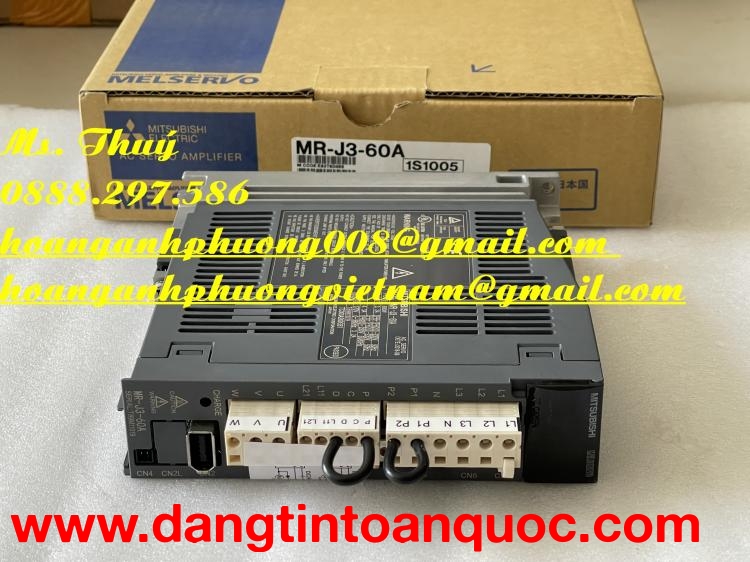 Bộ điều khiển Mitsubishi MR-J3-60A - Made in Japan 