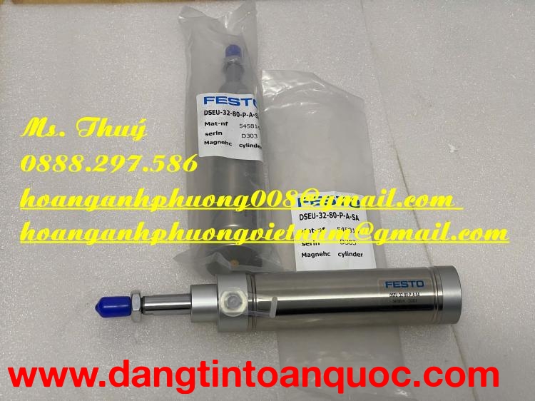 Xi lanh thép Festo DSEU-32-80-P-A-SA - Hàng nhập giá tốt