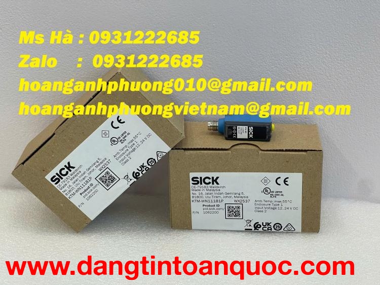Sick KTM-WN11181P cảm biến tương phản - phát hiện vật thể nhanh 