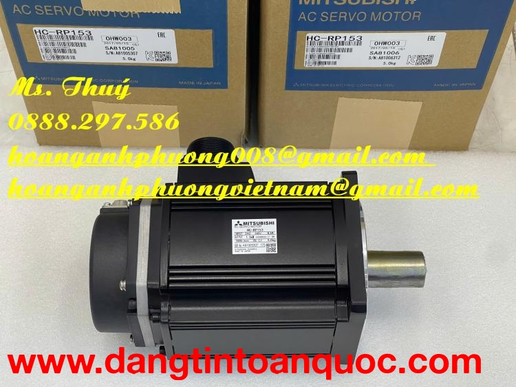AC servo motor HC-RP153 Mitsubishi - Thiết bị nhập khẩu giá tốt