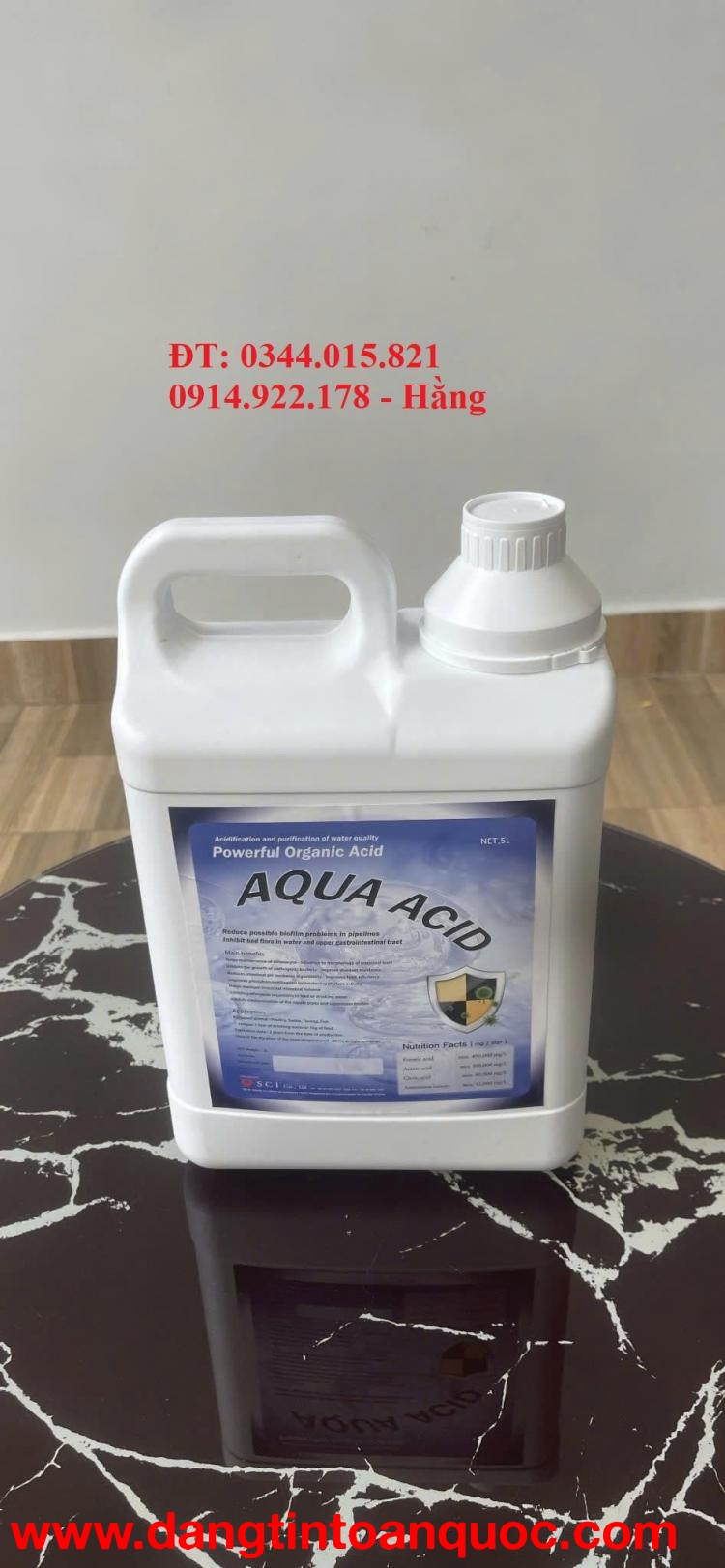 Aqua Acid - Acid hữu cơ cân bằng hệ vi sinh đường ruột cho vật nuôi