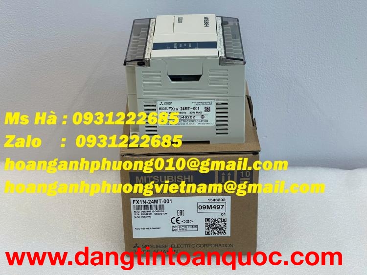 PLC điều khiển Mitsubishi FX1N-24MT-001 giá cả ổn định 