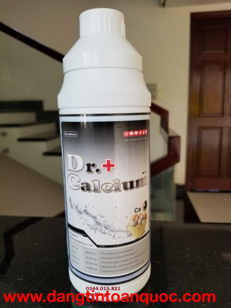 Khoáng nước Dr. Calcium cung cấp khoáng chất cho tôm, cá