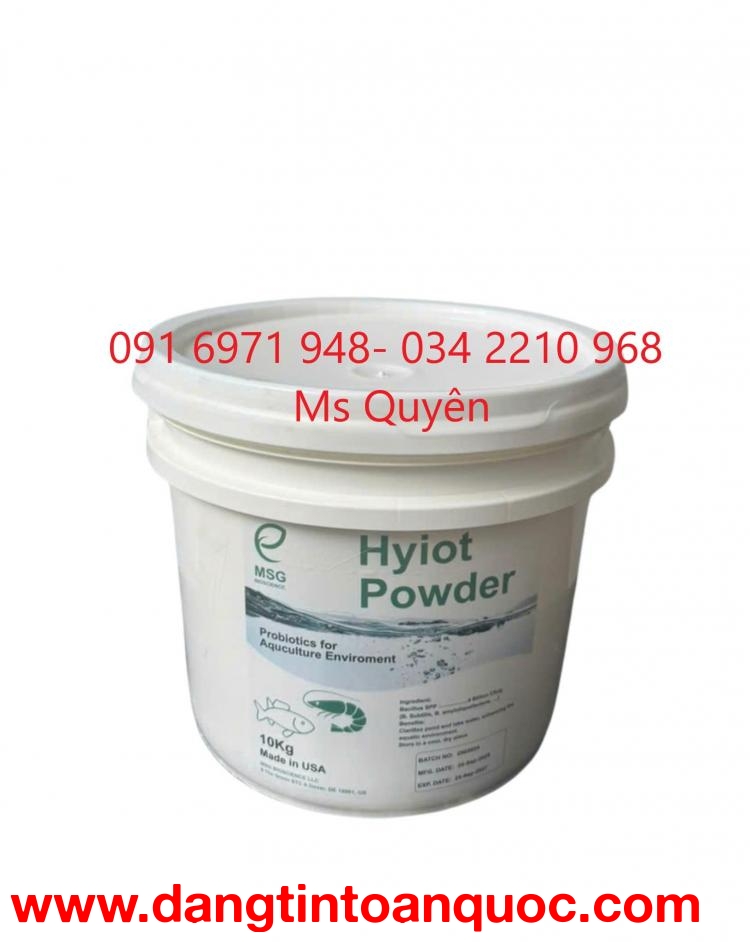 Men vi sinh khử phèn, xử lý nước Hyiot Powder