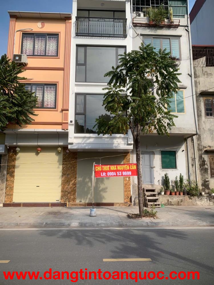 Cho thuê 5 tầng mới xây, mặt phố Lê Đại, quận Long Biên