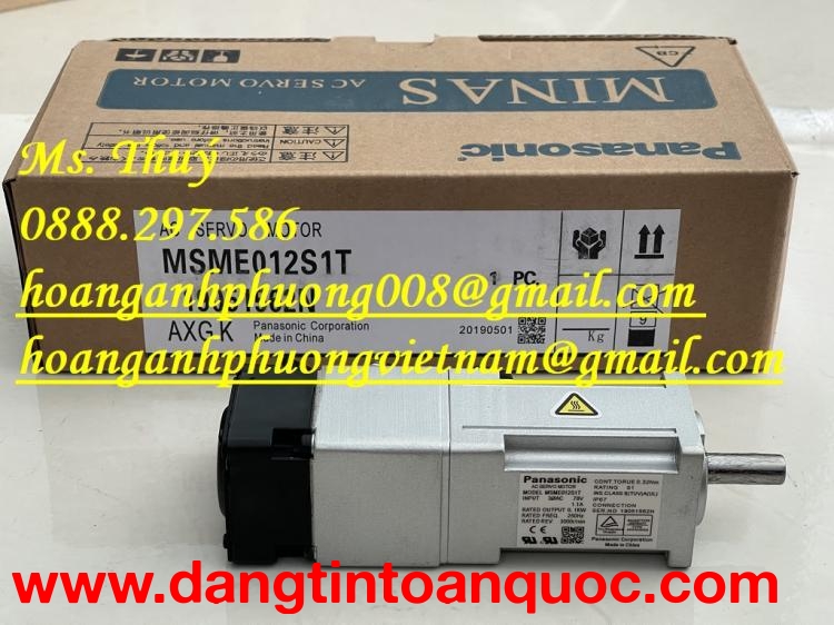 Động cơ Panasonic MSME012S1T - Giá nhập khẩu ưu đãi
