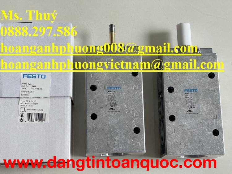 Van điện từ MFH-5-1/2 - Hàng Festo giá ưu đãi - Hoàng Anh Phương