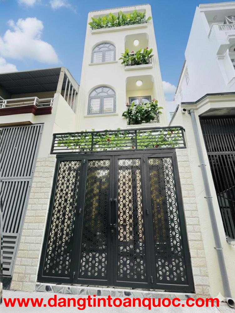 L1658 ⭐️ sát chợ Thạch Đà Gò Vấp, SHR, Vuông, 4 tầng, 3.5x11m, 5.x tỷ