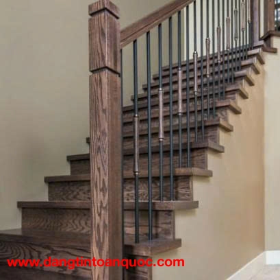 Cầu thang cao cấp inox