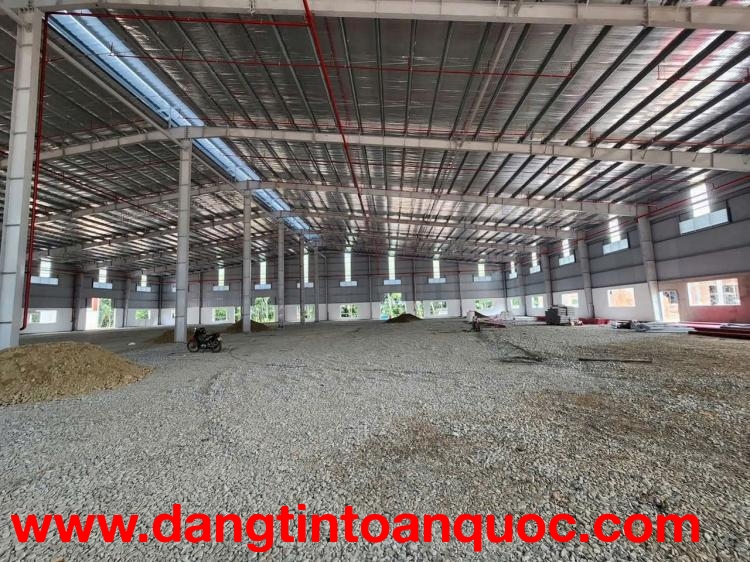 cho thuê 10.000m² – 20.000m² nhà xưởng mới bàu bàng bình dương – pccc tự động, điện 1.250kva, giấy t