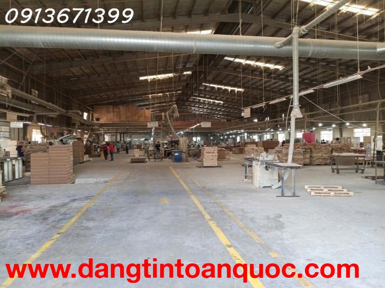 Xưởng 2.880m² cho thuê tại Bến Cát – Sẵn công nhân & chuyền sơn