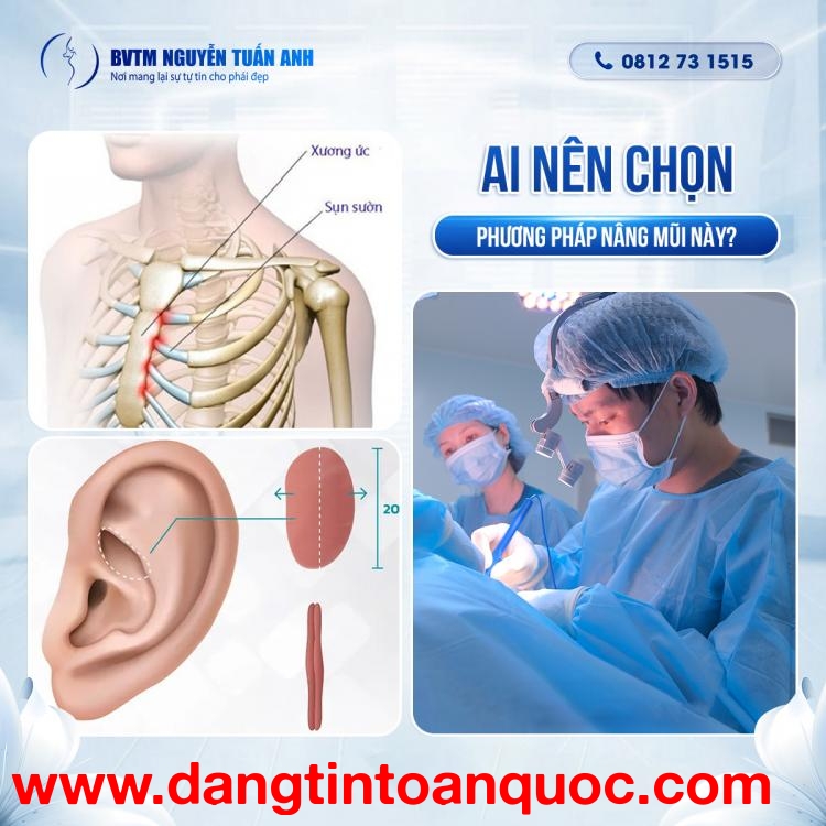 Giải pháp tạo dáng mũi tự nhiên phù hợp nhiều dáng mặt