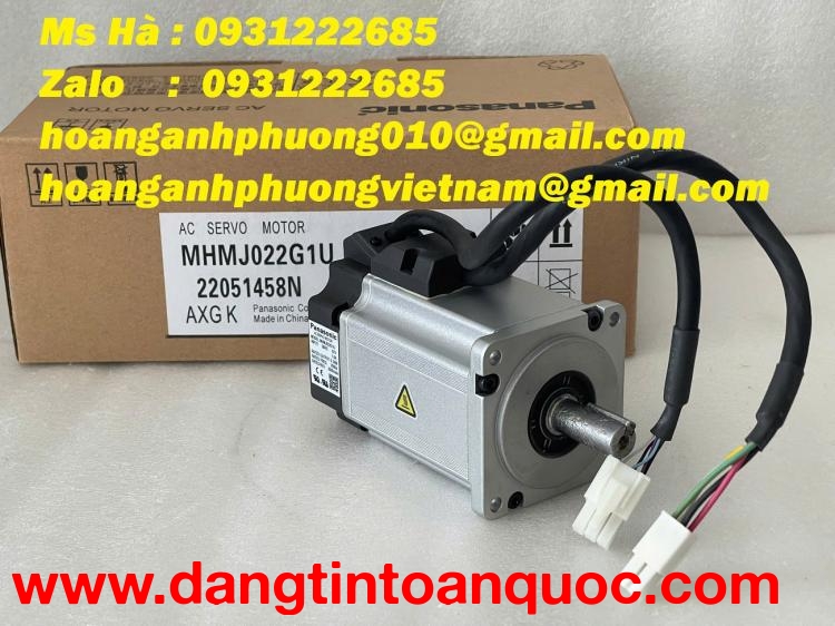 Panasonic servo giá tốt MHMJ022G1U - động cơ hàng mới 