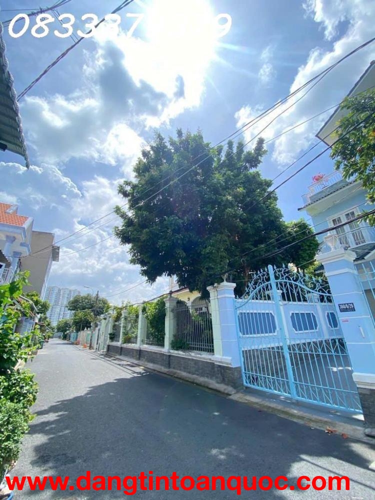 Biệt thự lô nhì 8x14m – 1 trệt 2 lầu – 5PN.