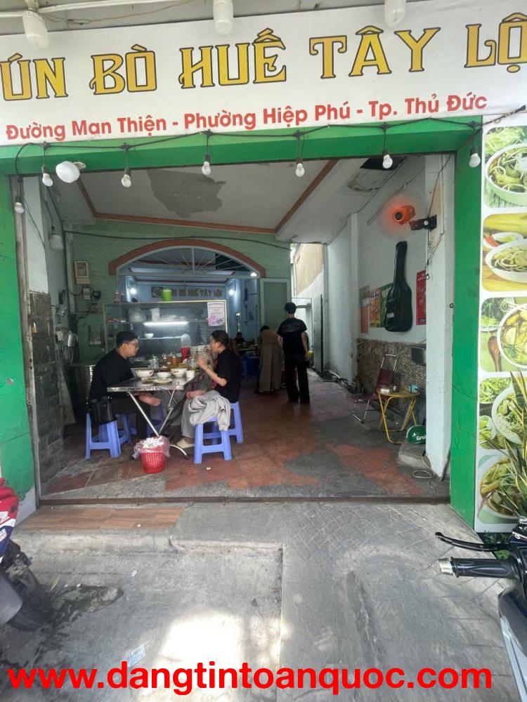 CẦN SANG NHƯỢNG QUÁN BÚN BÒ VÀ 5 PHÒNG TRỌ ĐANG HOẠT ĐỘNG TỐT - THỦ ĐỨC- HCM