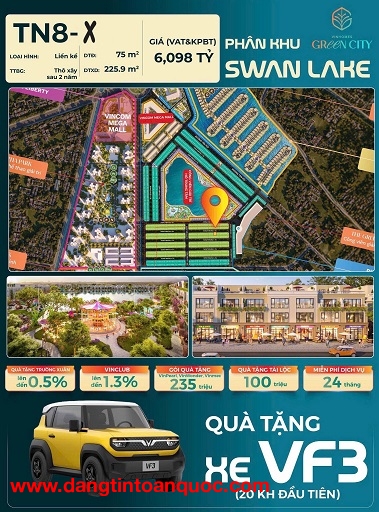 Vinhomes Green City Hậu Nghĩa – Long An