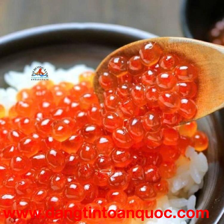 Trứng cá hồi – siêu thực phẩm giàu Omega-3 cho mọi gia đình