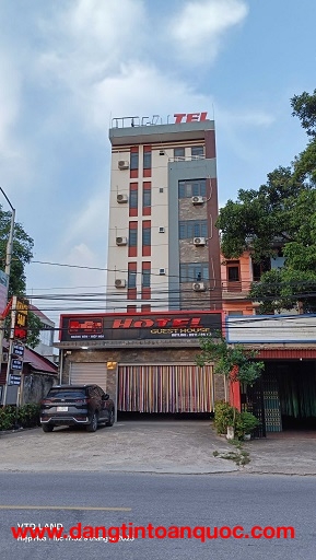 BÁN KHÁCH SẠN 6 TẦNG, THANG MÁY 3 MẶT TIỀN, NẰM TRÊN TRỤC QUỐC LỘ 37 – VỊ TRÍ VÀNG KINH DOANH ĐẮT GI