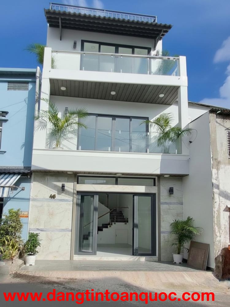 L1659 ⭐️ Nhà Mặt tiền Tú Mỡ Gò Vấp, SHR, Đ.8m, 3 tầng, 4.5x6m, 4.x tỷ