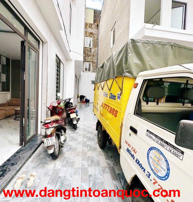 Giảm Giá 150 Triệu – Bán Nhà 4 Tầng Văn Cao, Hải Phòng – Mặt Tiền Rộng Hơn 6m, Full Nội Thất