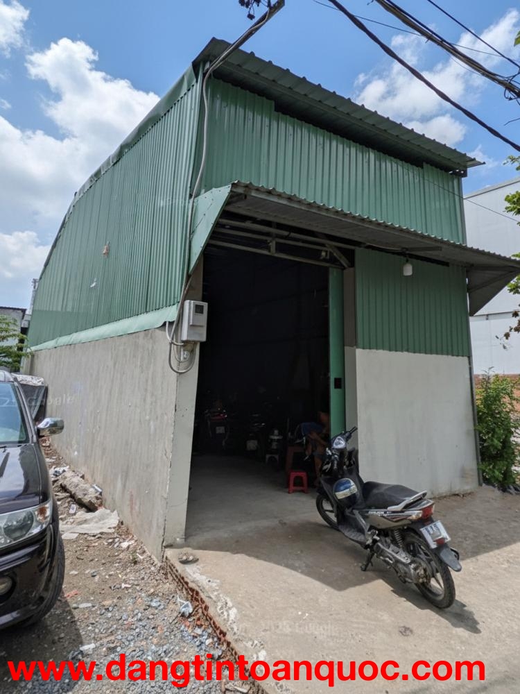 L1662 ⭐️⭐️ Nhà xưởng Võ Thị Thừa Q12, SHR, Vuông, HXT, 5x25m, 5.x tỷ x nhỏ