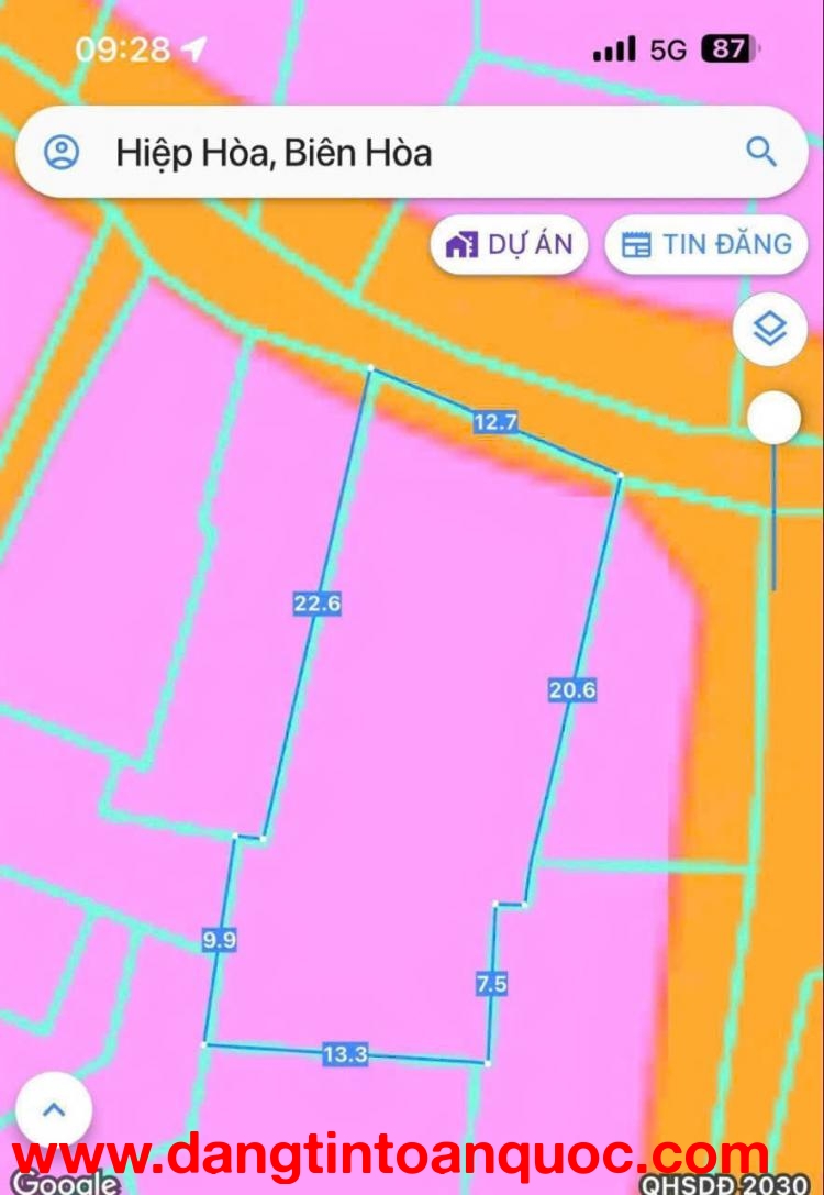 Bán nhà vườn cấp 4 . Tại p. Hiệp Hòa . Tp Biên Hòa . Đồng Nai-0909808615