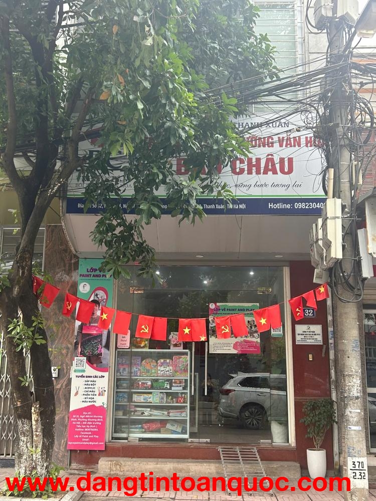 CHO THUÊ MẶT BẰNG – TRƯỚC CỔNG TRƯỜNG TIỂU HỌC & THCS HẠ ĐÌNH