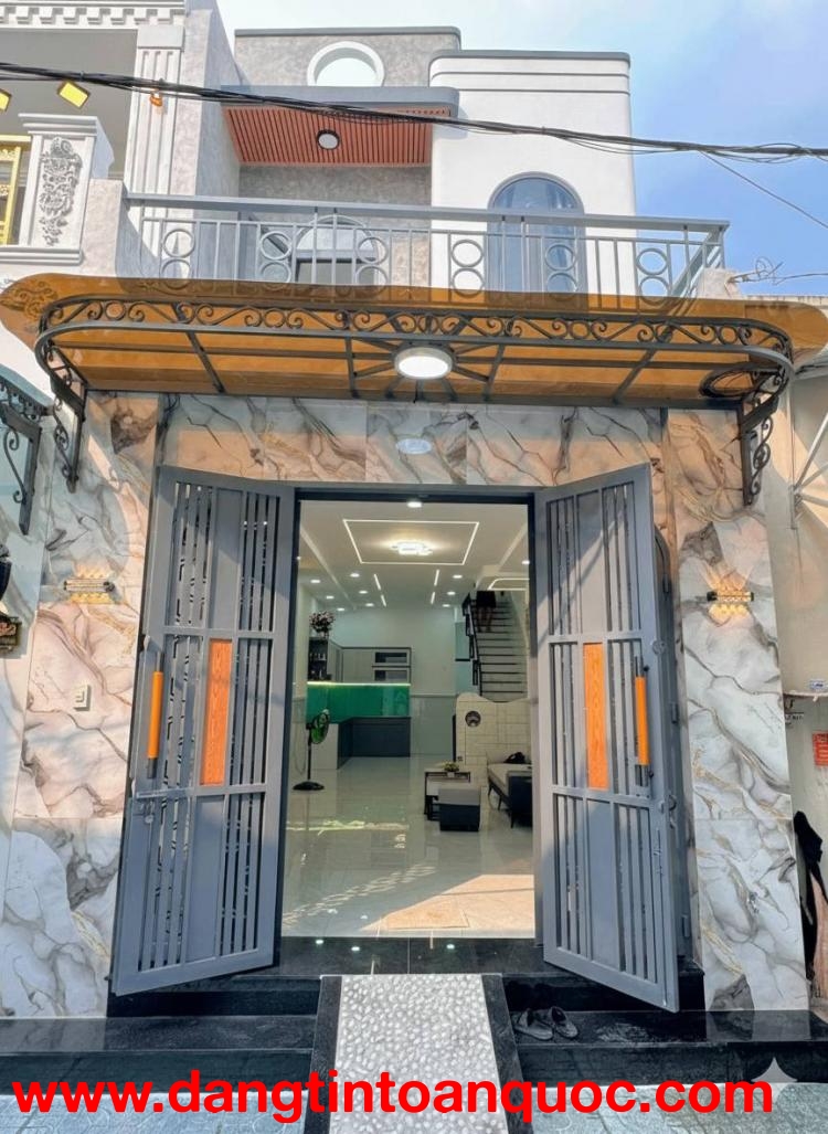 CẠNH AEON TÂN PHÚ - 65M2, 2 TẦNG XÂY MỚI 100% - HXH 6M - MỘT TRỤC ĐƯỜNG SỐ 8 - BHH, BÌNH TÂN.