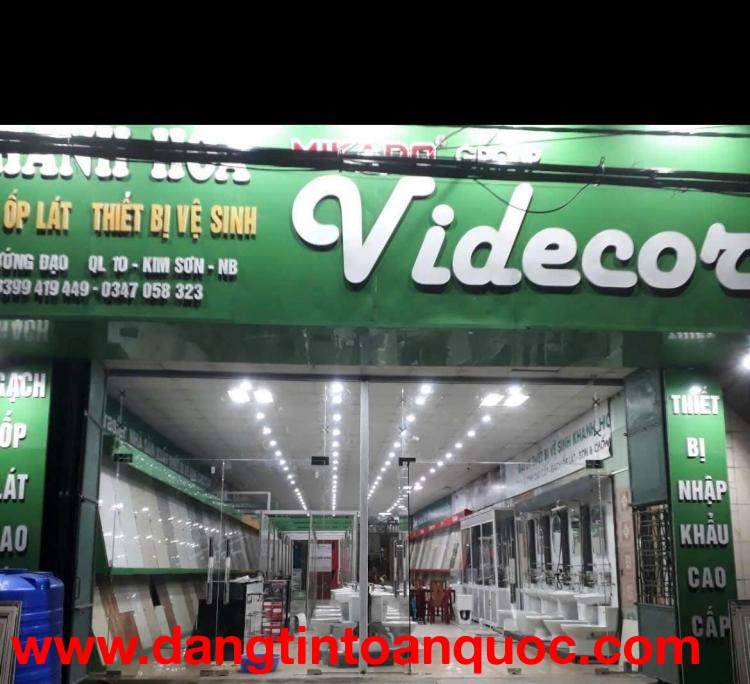 CHO THUÊ MẶT BẰNG DÀI HẠN – GẦN KHU CÔNG NGHIỆP ĐỒNG HƯỚNG - KIM SƠN - NINH BÌNH