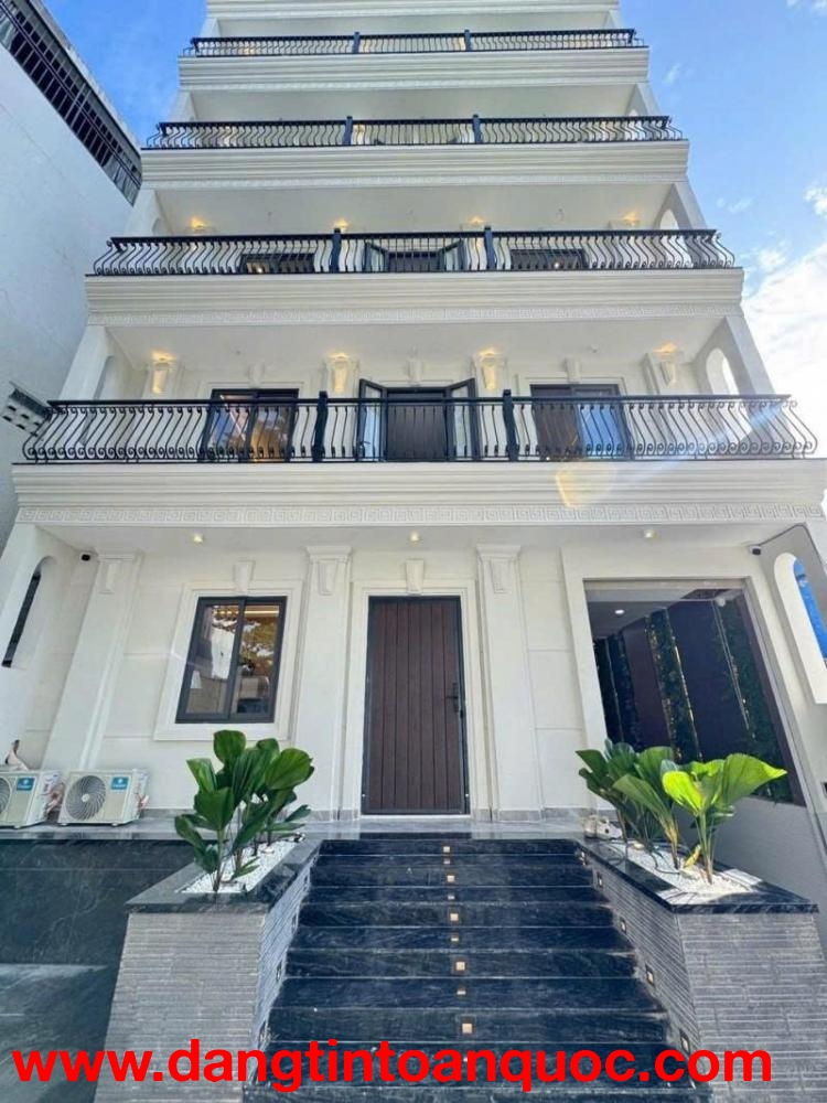 Bán Tòa nhà 7 Tầng, hẻm Lê Văn Thọ - ngay Phạm Văn Chiêu, 9x27m,  40PN, HĐT 2 tỷ, 49 tỷ,