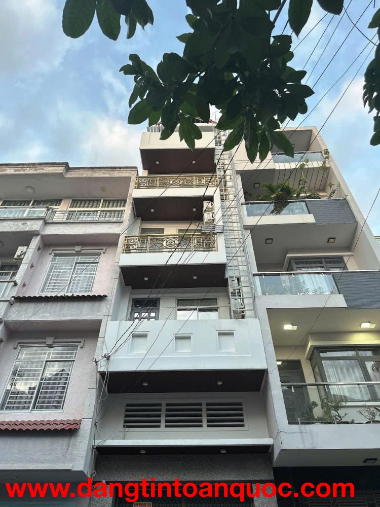 Nhà NGỘP hẻm 10m Quang Trung 94m2 6 tầng có T.máy KD đỉnh ngay chợ HTT nhỉnh 15 tỷ.