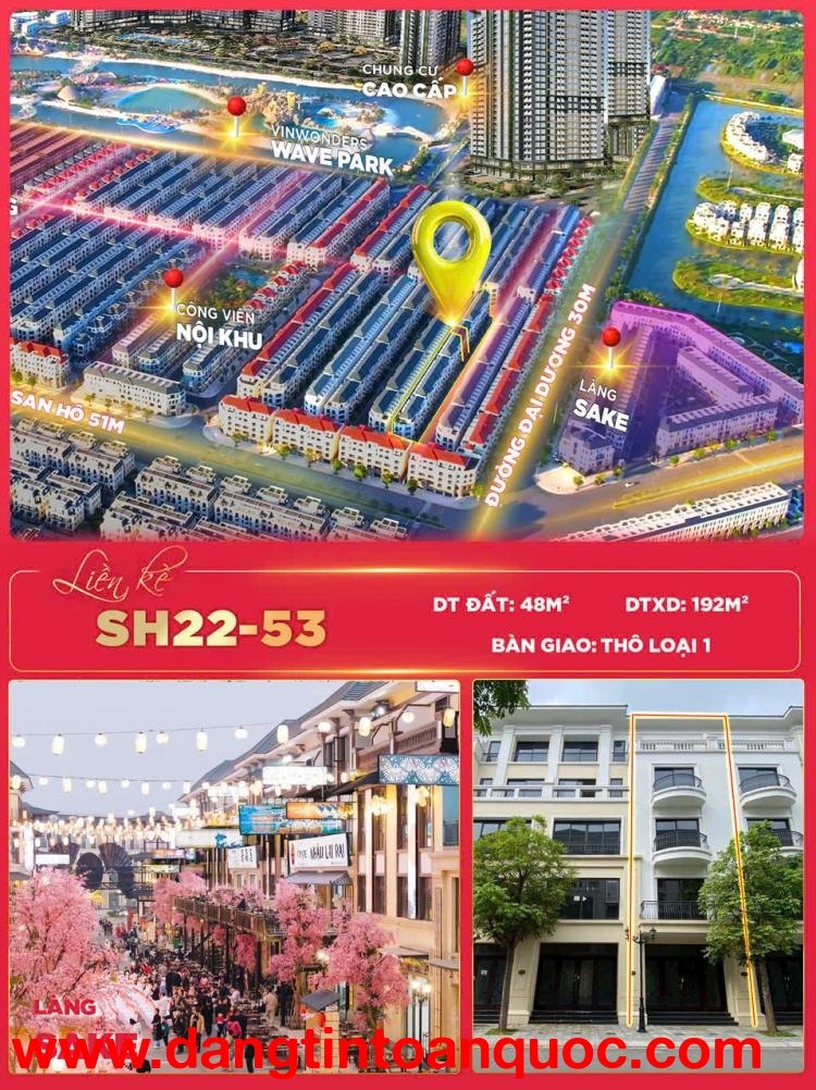 Bán liền kề tại oceanpark 2 . Gía tốt chủ đầu tư , k chênh , triết khấu 25-30% .Nhỉnh 8 tỷ.